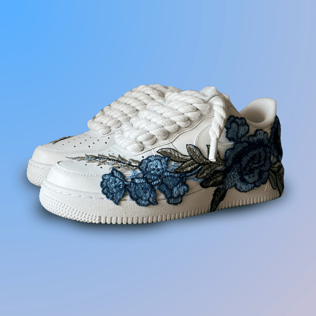 Nike Air Force 1 '07 Chunky Rope Lace Blue Rose