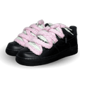 Nike Air Force 1 Black Cotton Candy