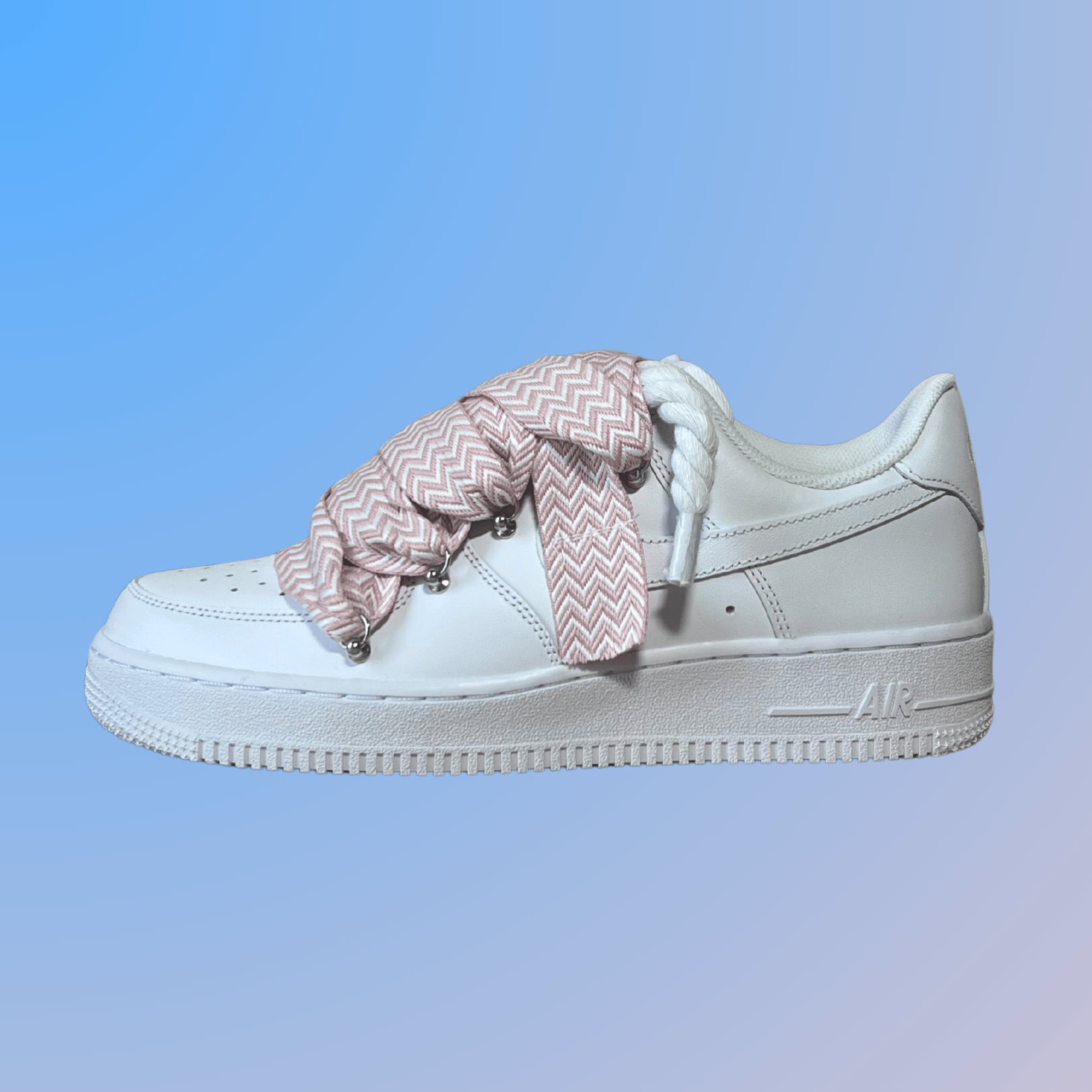 Nike Air Force 1 Lanvin Rope Lace (Pink)
