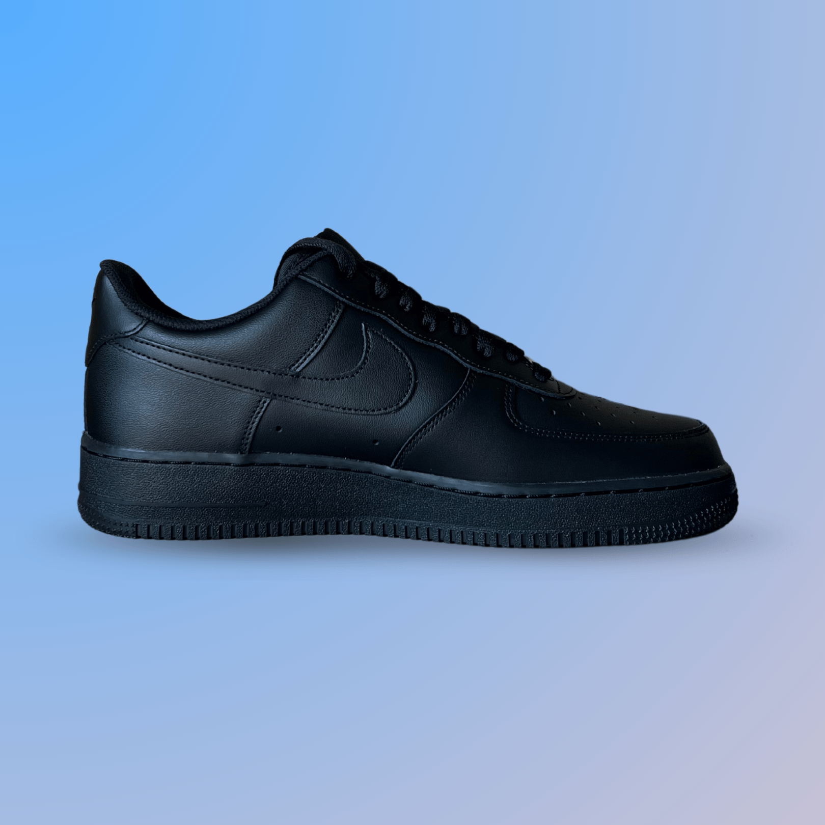 Nike Air Force 1 '07 Black Blue Rose