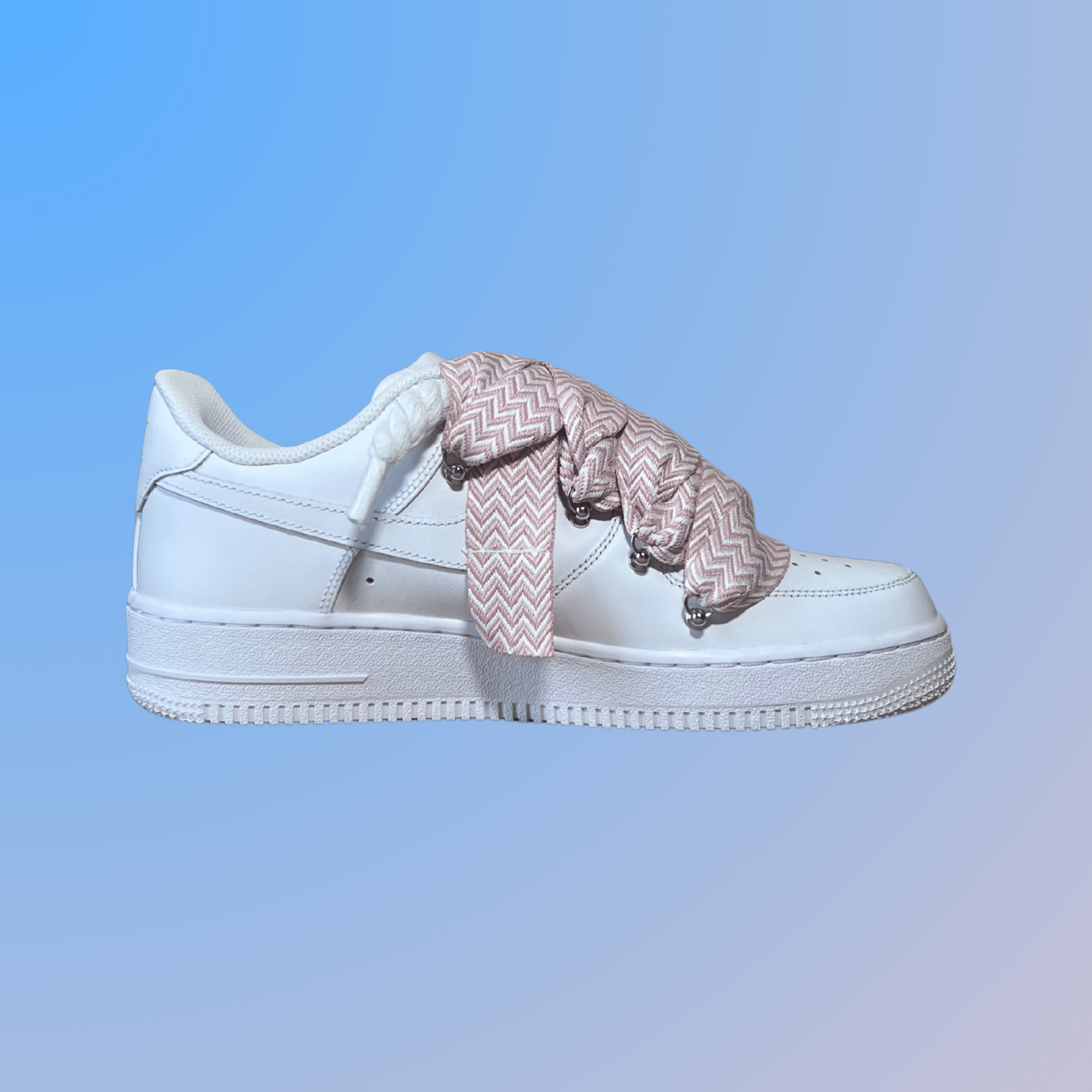 Nike Air Force 1 Lanvin Rope Lace (Pink)