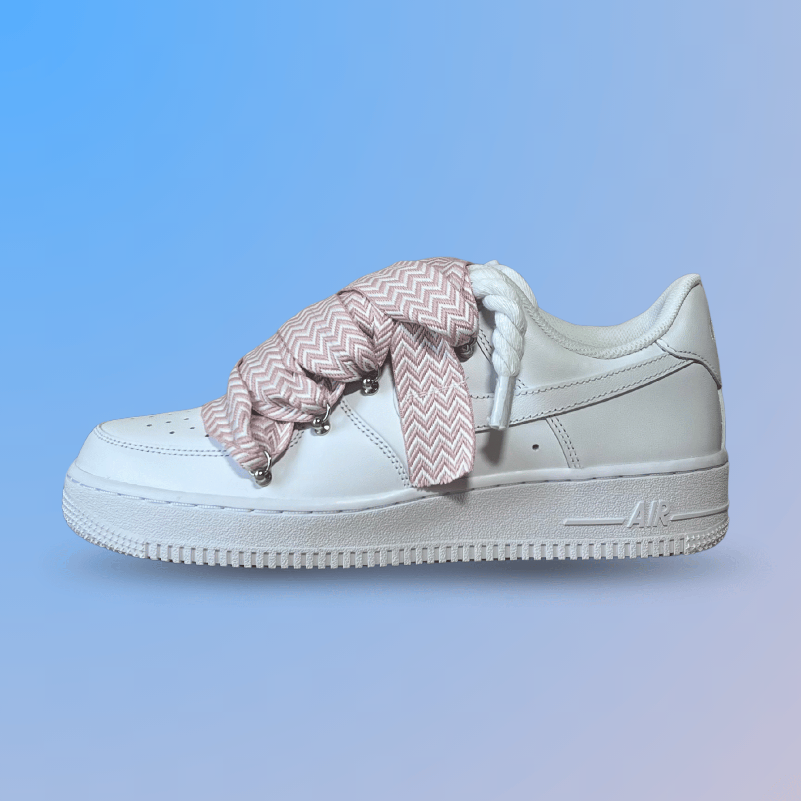 Nike Air Force 1 Lanvin Rope Lace Pink