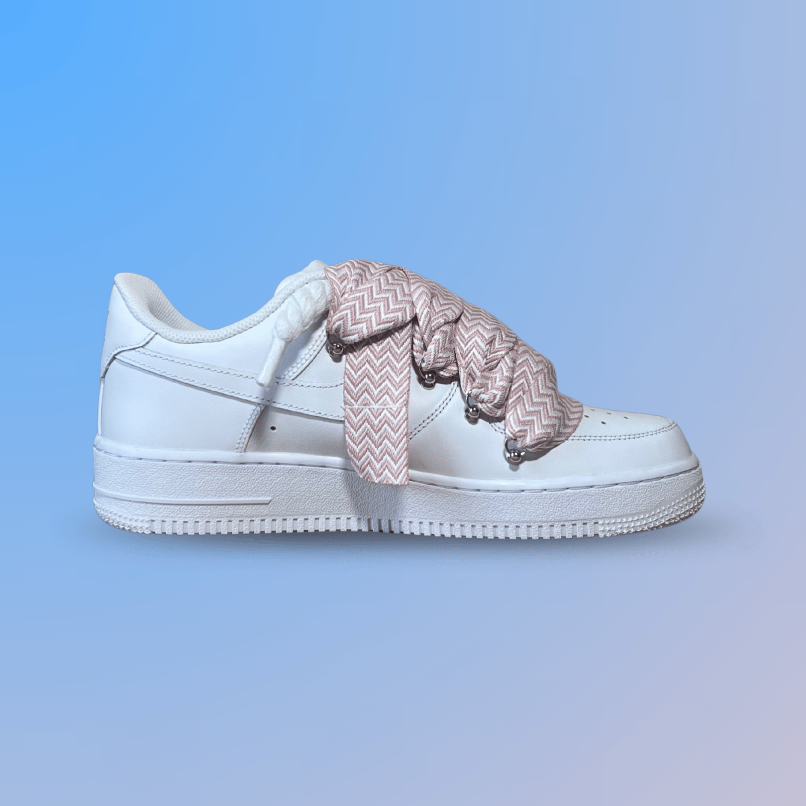 Nike Air Force 1 Lanvin Rope Lace Pink