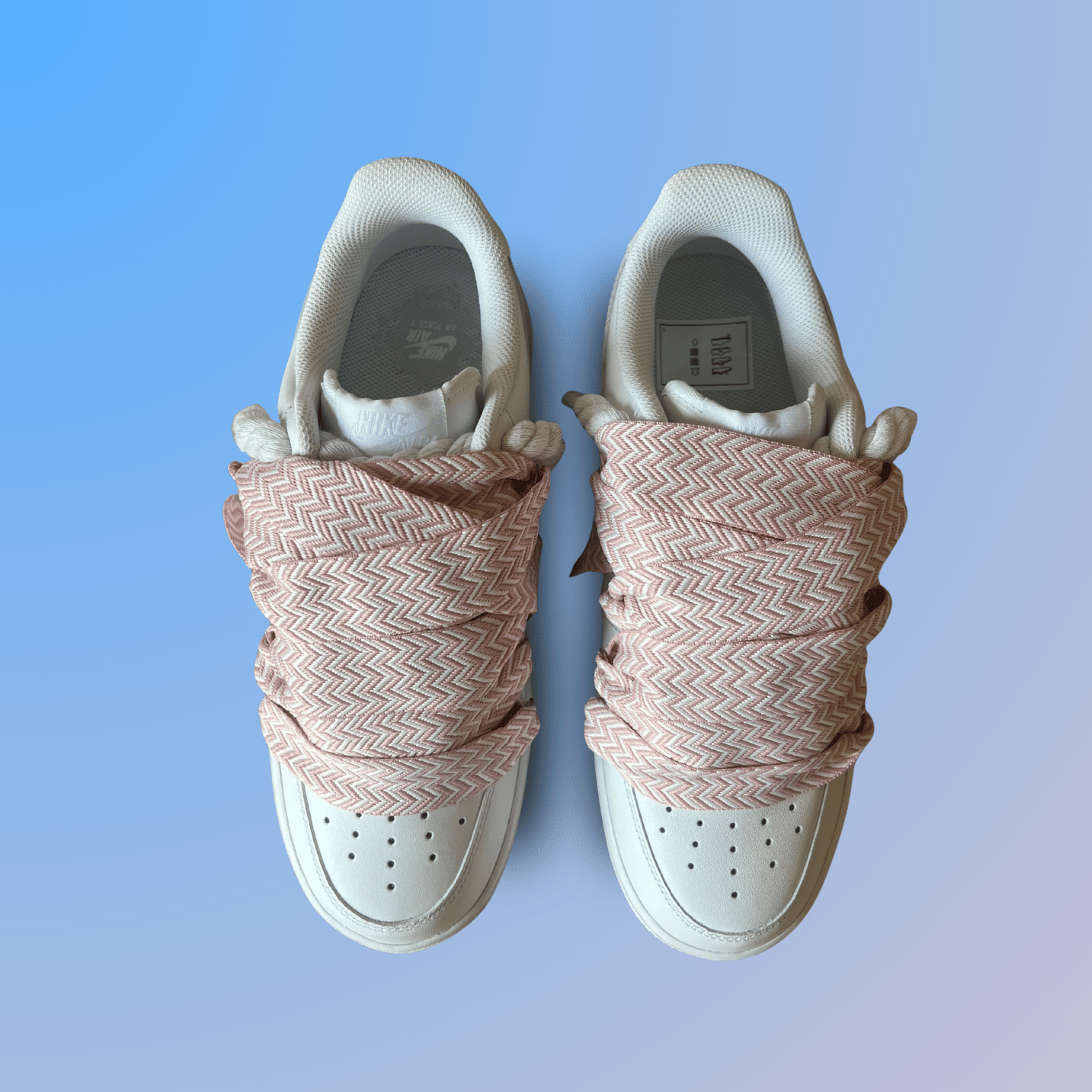 Nike Air Force 1 Lanvin Rope Lace Pink