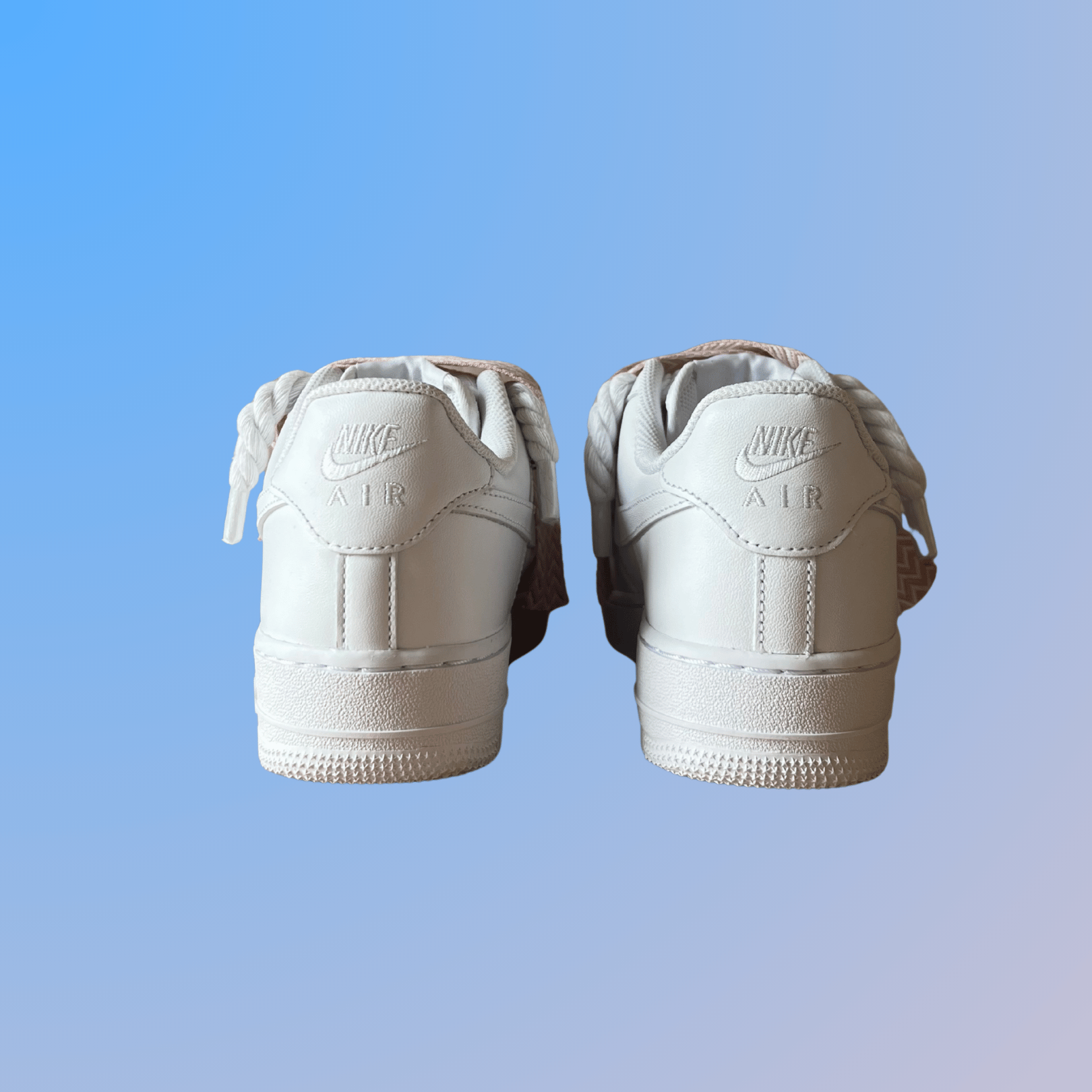 Nike Air Force 1 Lanvin Rope Lace (Yellow Blue) (új)