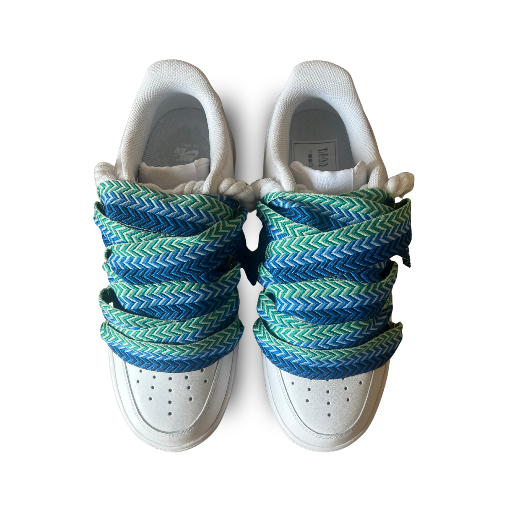 Nike Air Force 1 Lanvin Rope Lace (Yellow Blue) (új)