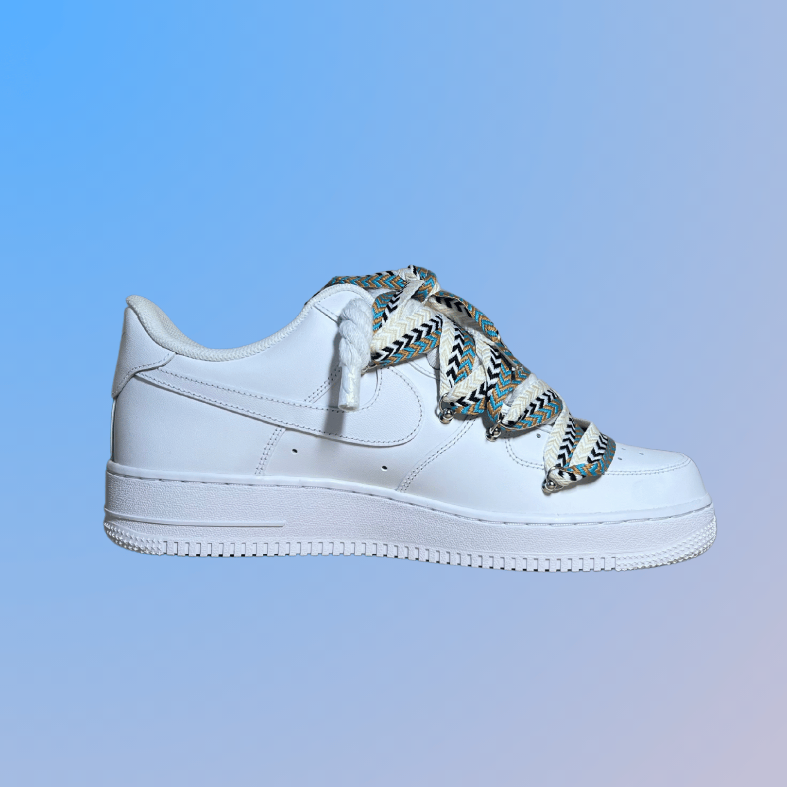 Nike Air Force 1 Lanvin Rope Lace (Brown Beige)