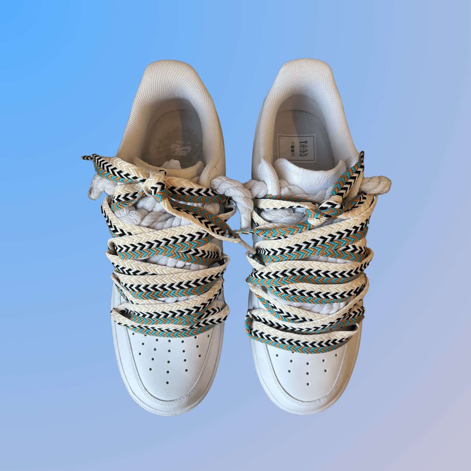 Nike Air Force 1 Lanvin Rope Lace (Brown Beige)
