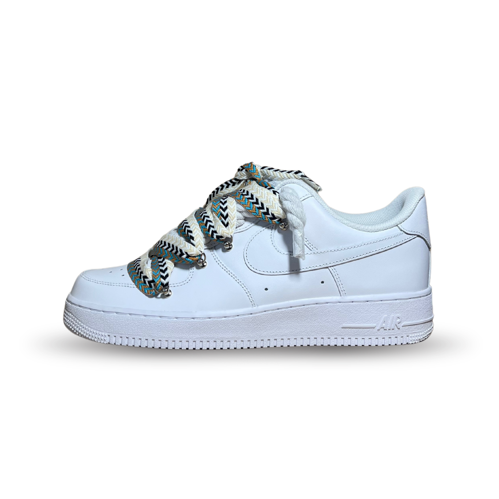 Nike Air Force 1 Lanvin Rope Lace (Yellow Blue) (új)