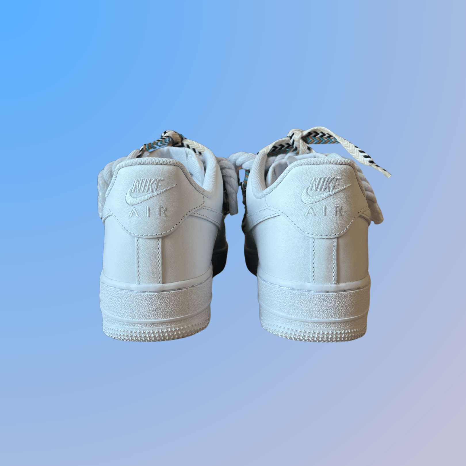 Nike Air Force 1 Lanvin Rope Lace (Brown Beige)