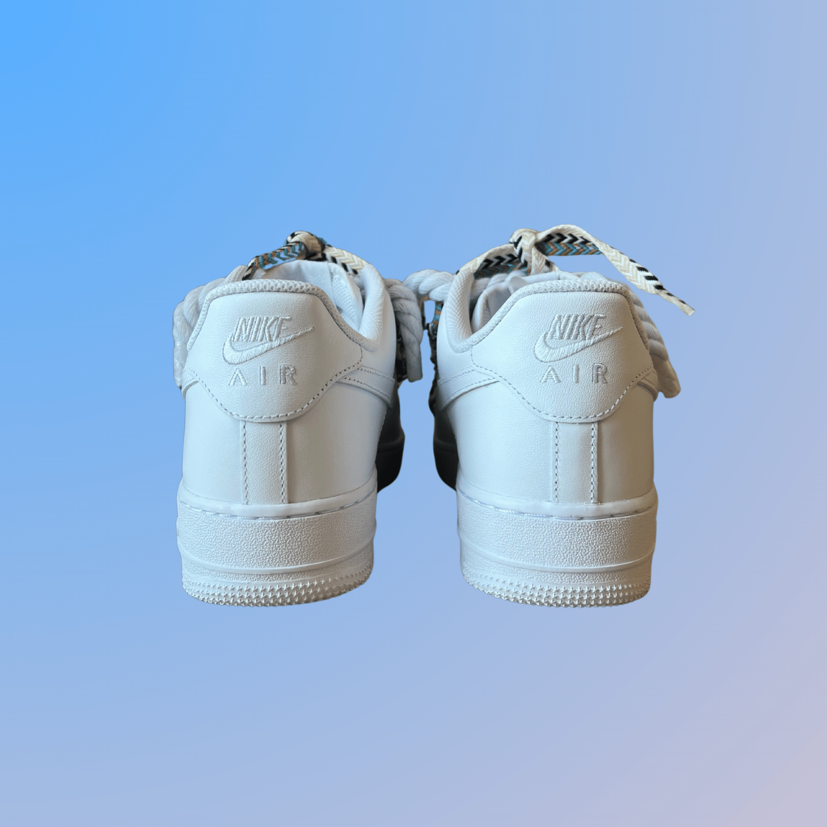 Nike Air Force 1 Lanvin Rope Lace Brown Beige