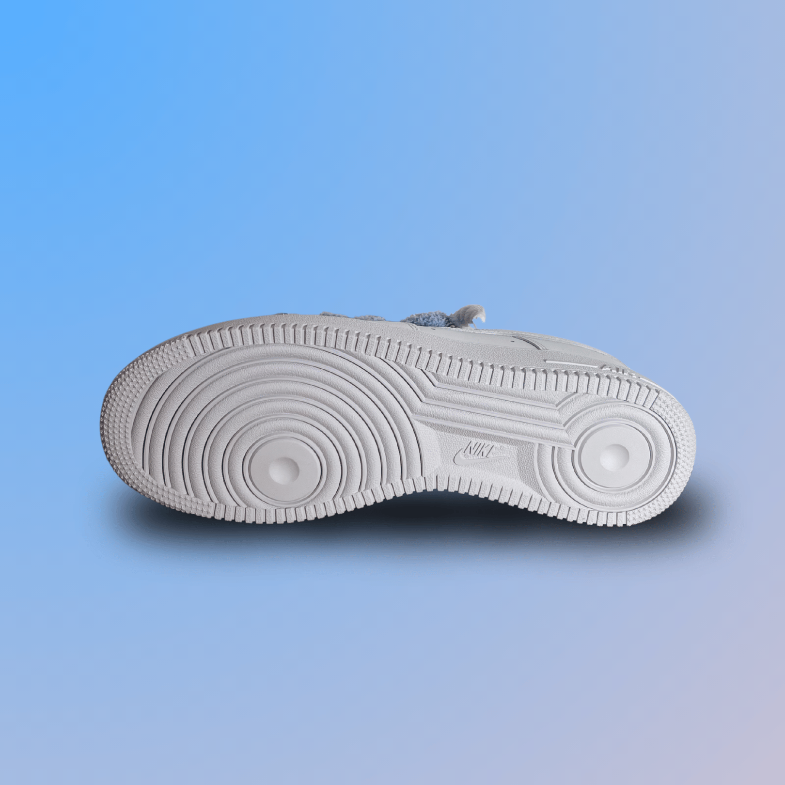 Nike Air Force 1 White Chimney Cake Baby Blue