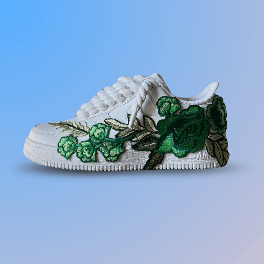 Nike Air Force 1 '07 Chunky Rope Lace Green Rose