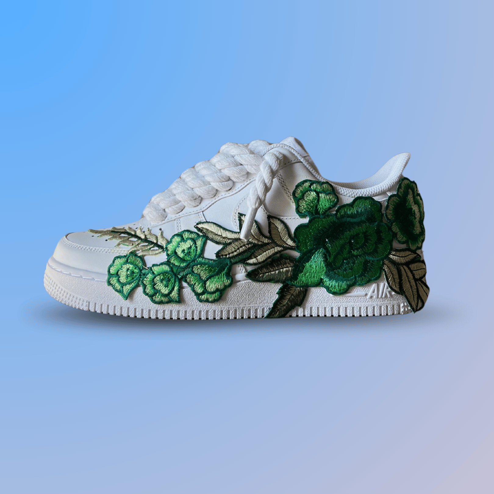 Nike Air Force 1 '07 Chunky Rope Lace Green Rose