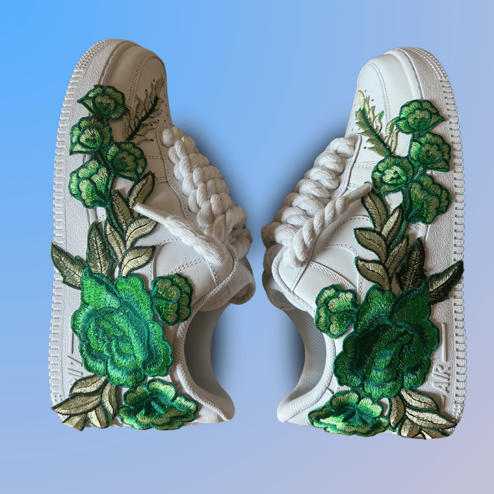 Nike Air Force 1 '07 Chunky Rope Lace Green Rose