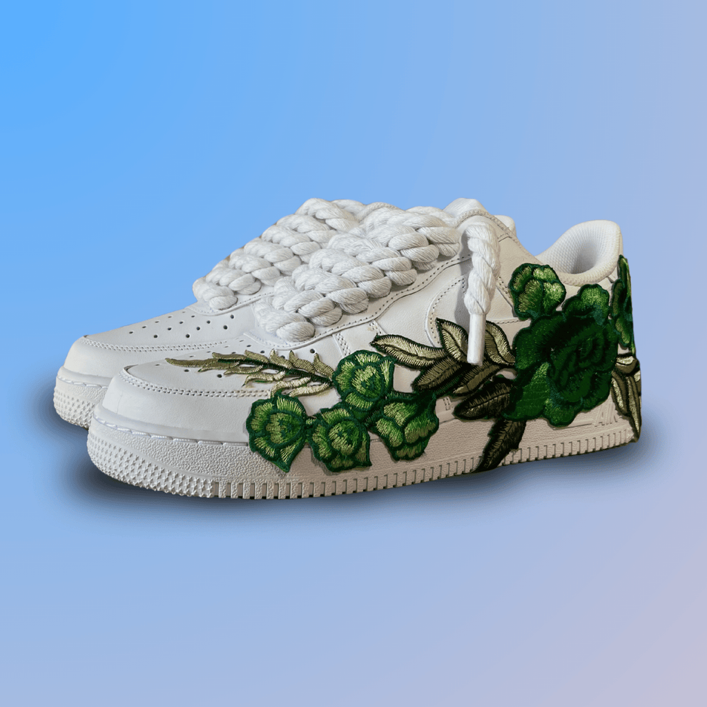 Nike Air Force 1 '07 Chunky Rope Lace Green Rose