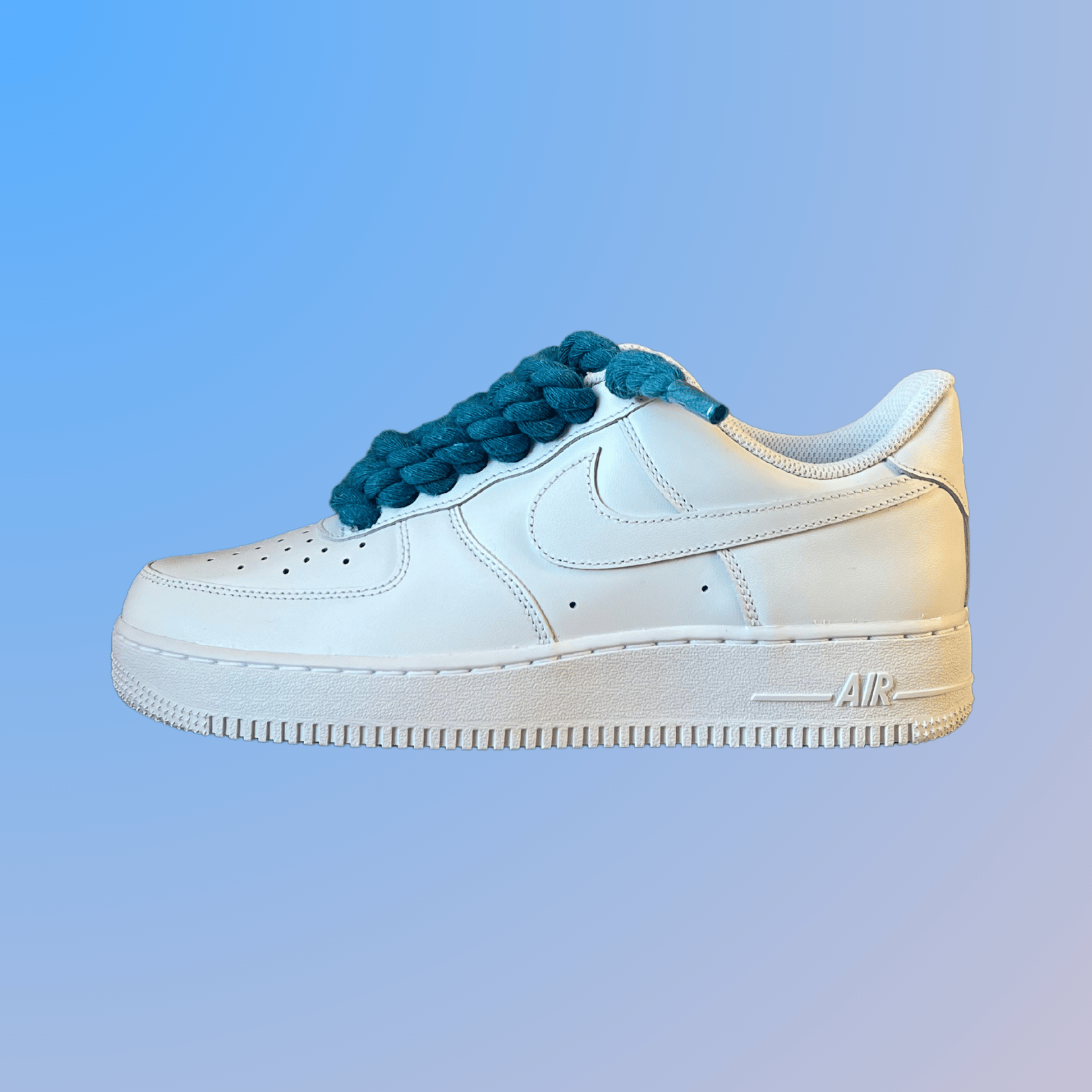 Nike Air Force 1 '07 Chunky Rope Lace (Blue) (new)