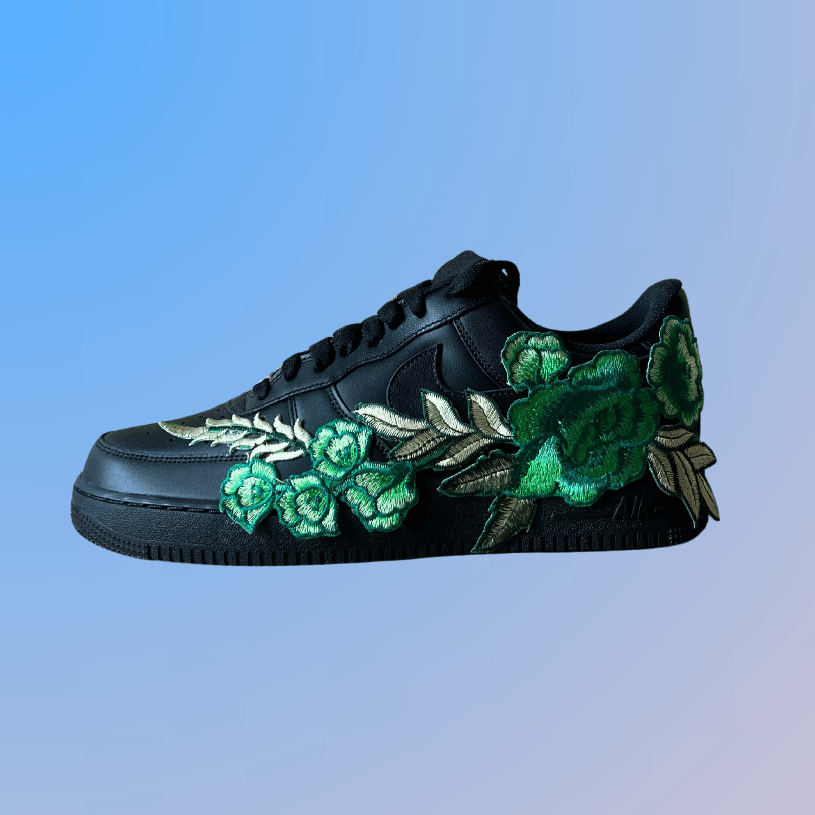 Nike Air Force 1 '07 Black Green Rose