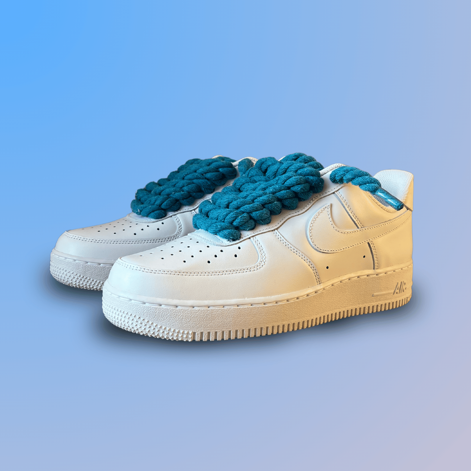 Nike Air Force 1 '07 Chunky Rope Lace (Blue) (new)
