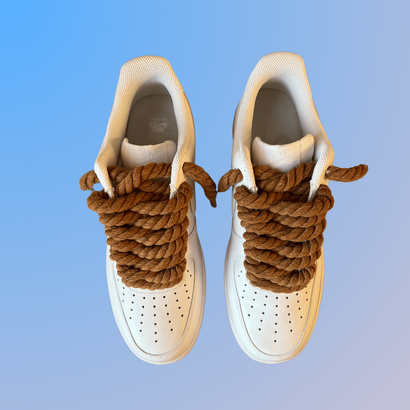 Nike Air Force 1 '07 Chunky Rope Lace (Brown) (new)
