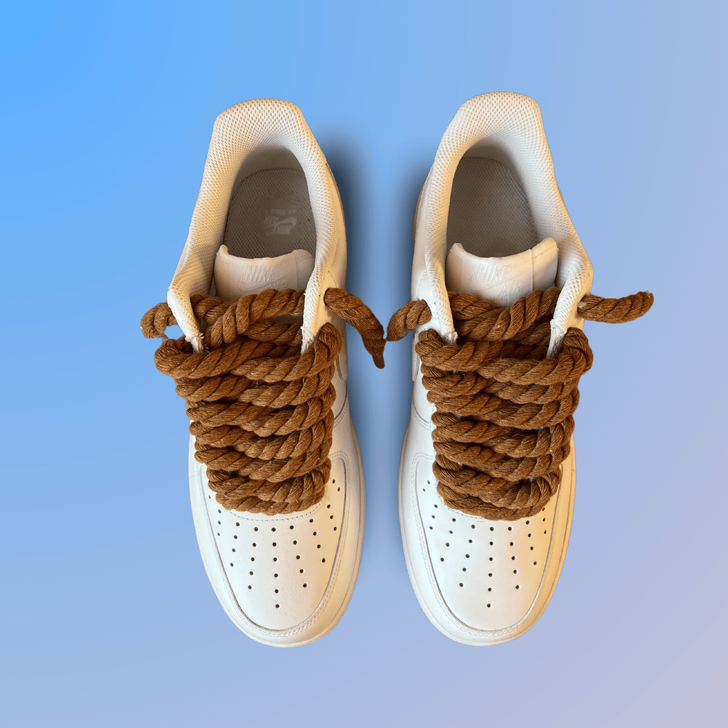 Nike Air Force 1 '07 Chunky Rope Lace (Brown) (new)