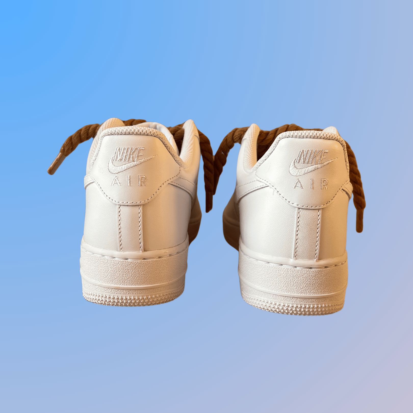 Nike Air Force 1 '07 Chunky Rope Lace (Brown) (new)