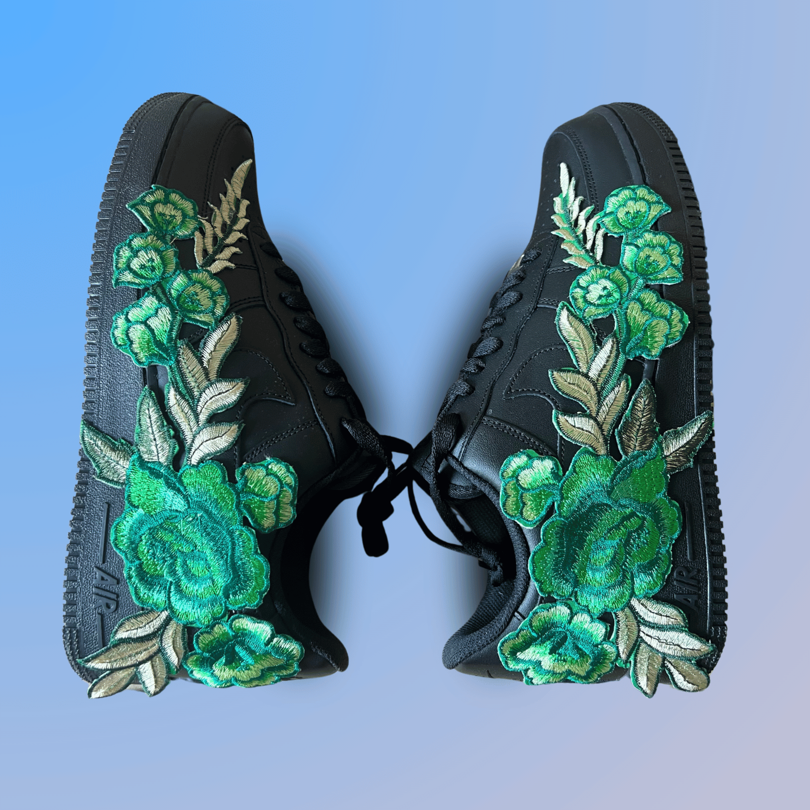 Nike Air Force 1 '07 Black Green Rose