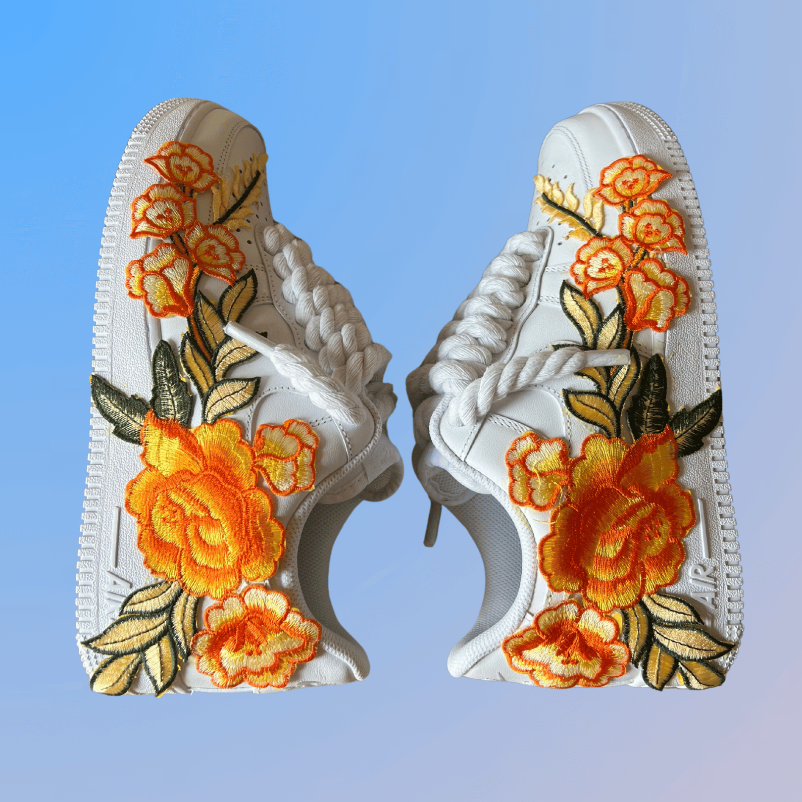 Nike Air Force 1 '07 Chunky Rope Lace Yellow Rose