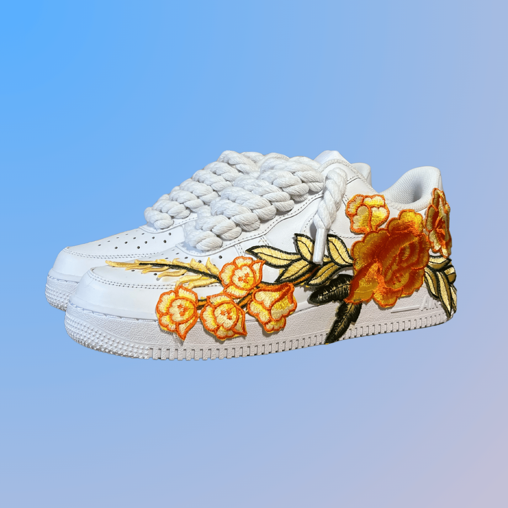 Nike Air Force 1 '07 Chunky Rope Lace Yellow Rose