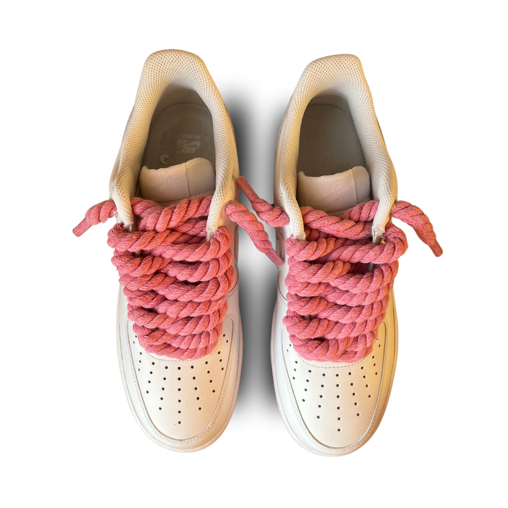 Nike Air Force 1 '07 Chunky Rope Lace Pink