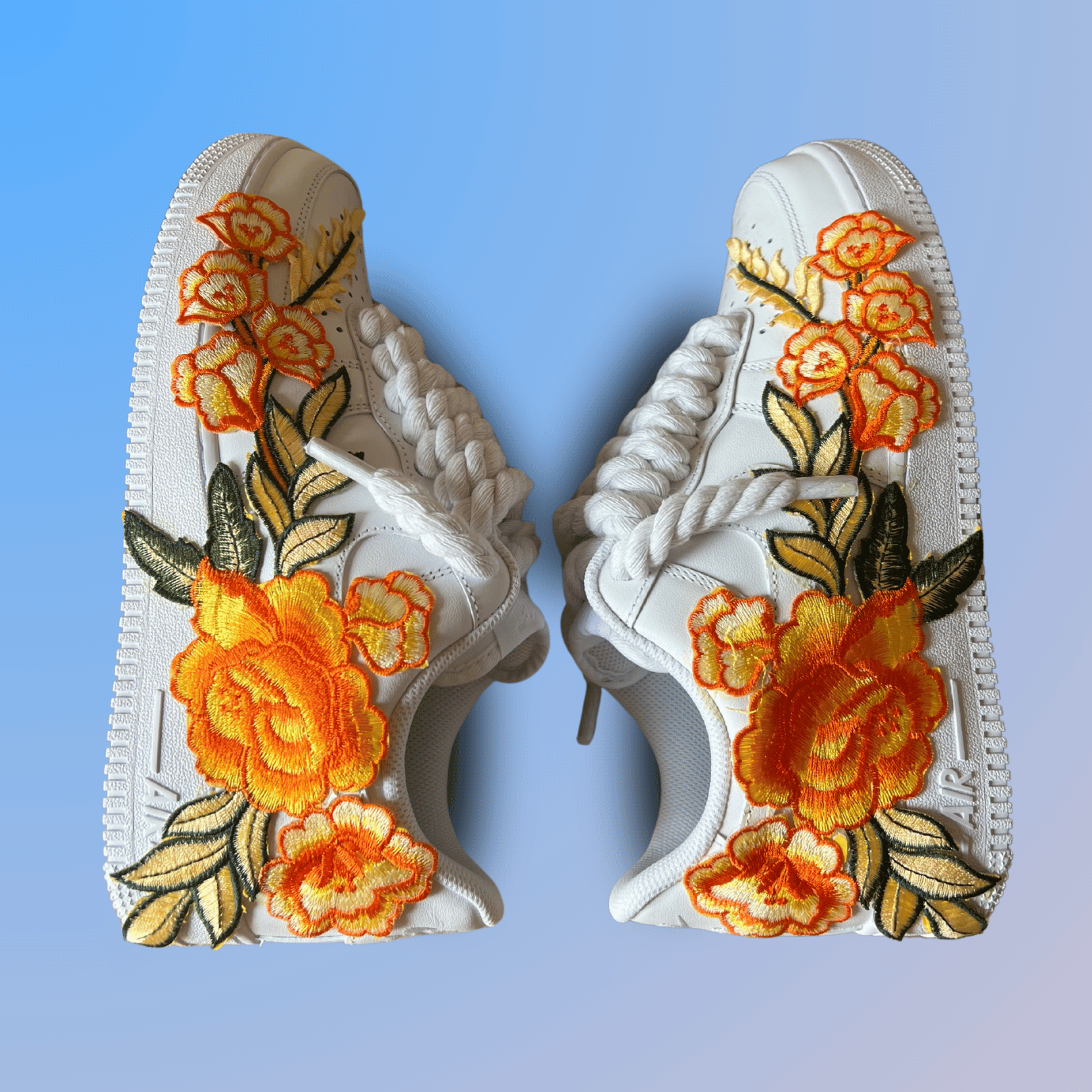 Nike Air Force 1 '07 Chunky Rope Lace Yellow Rose