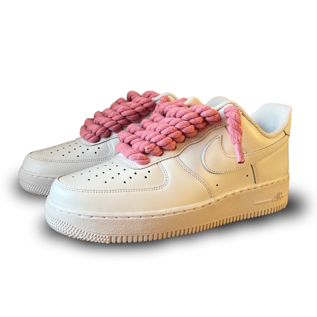 Nike Air Force 1 '07 Chunky Rope Lace Pink