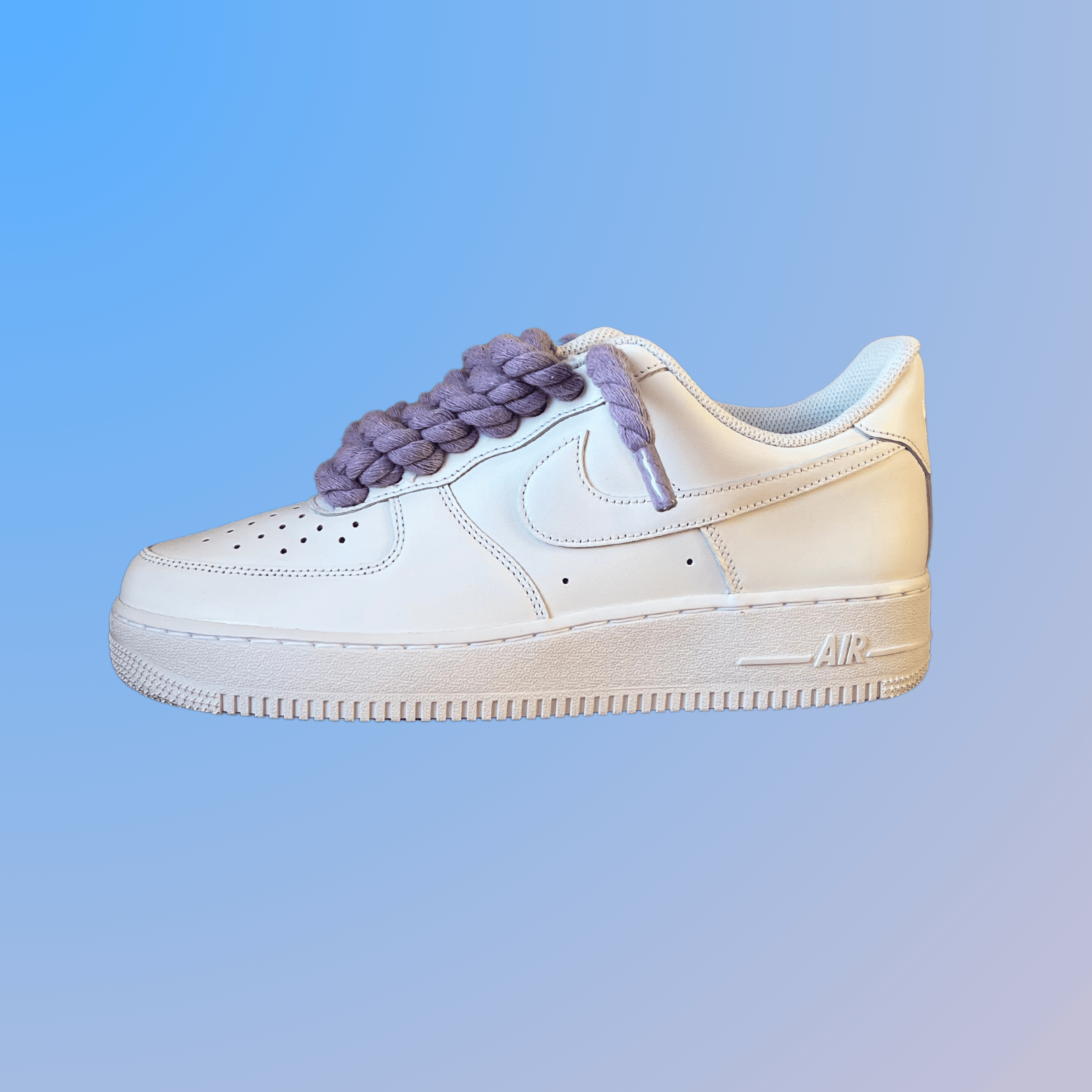 Nike Air Force 1 '07 Chunky Rope Lace (Light Purple) (new)