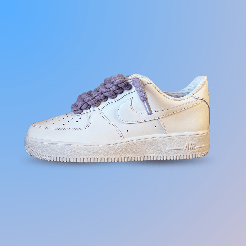 Nike Air Force 1 '07 Chunky Rope Lace (Light Purple) (new)