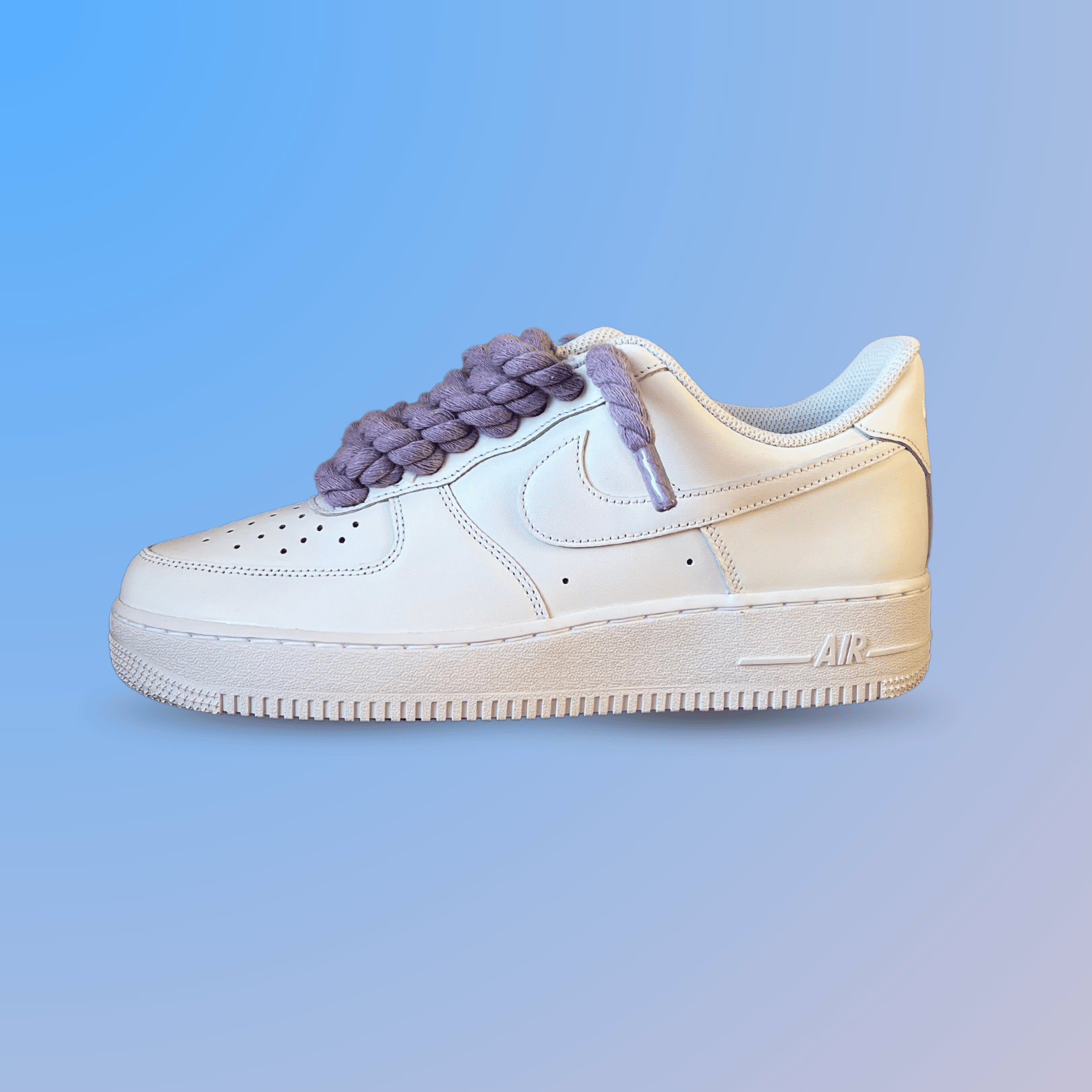 Nike Air Force 1 '07 Chunky Rope Lace (Light Purple) (new)