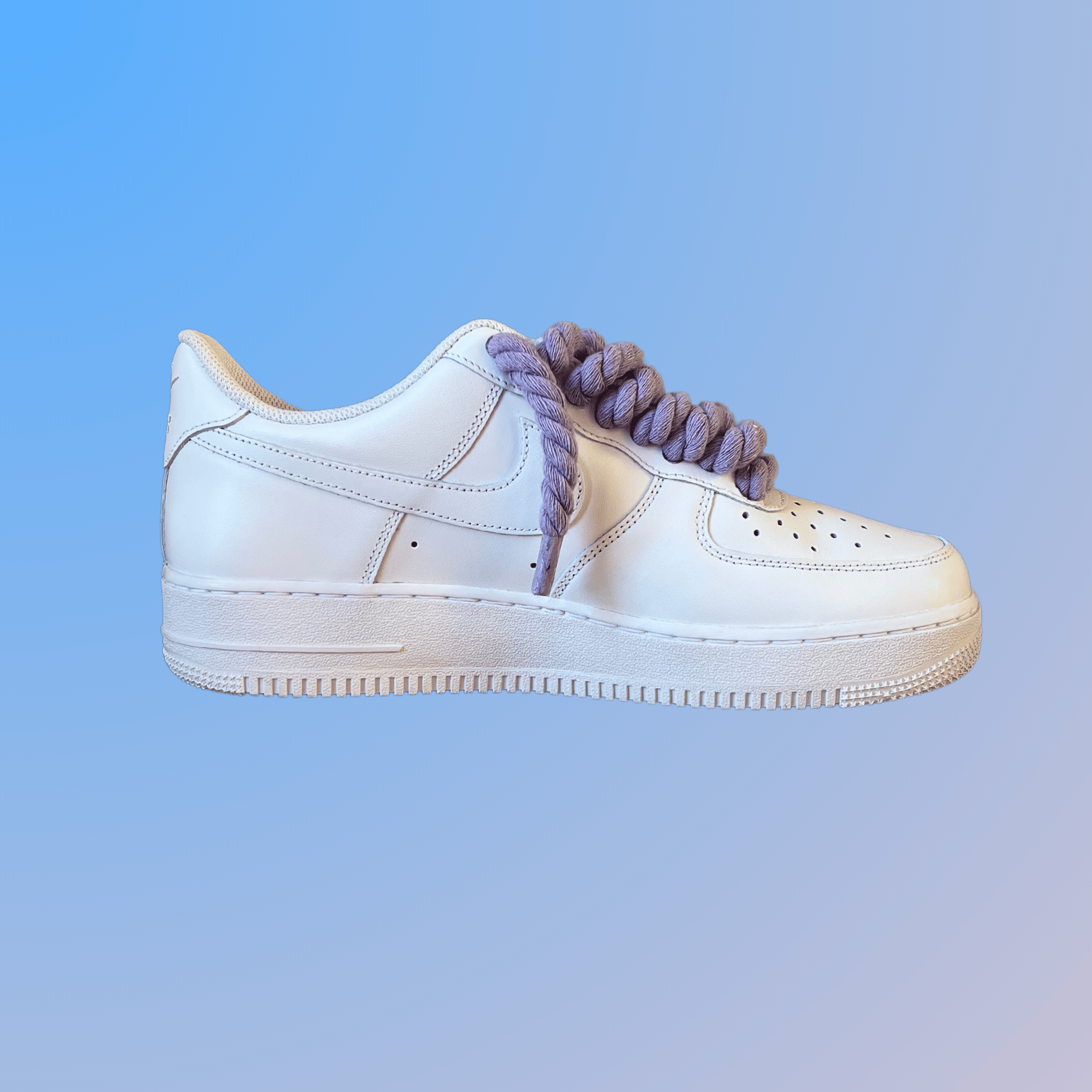 Nike Air Force 1 '07 Chunky Rope Lace (Light Purple) (new)