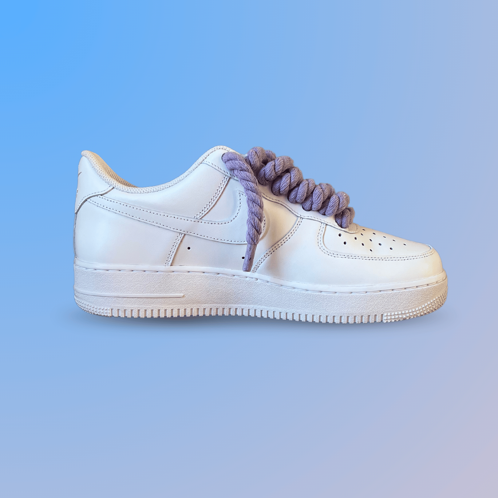 Nike Air Force 1 '07 Chunky Rope Lace (Light Purple) (new)