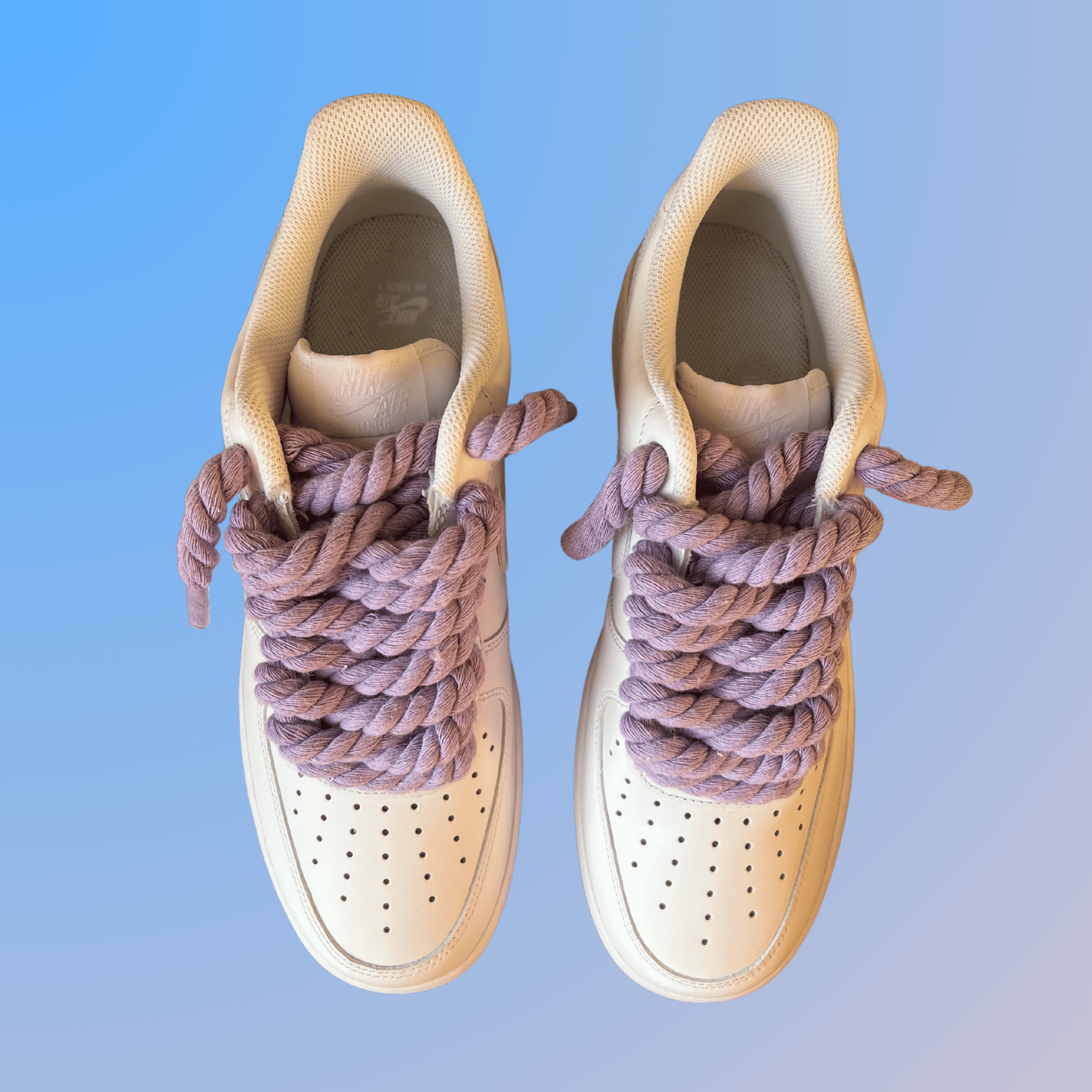 Nike Air Force 1 '07 Chunky Rope Lace (Light Purple) (new)