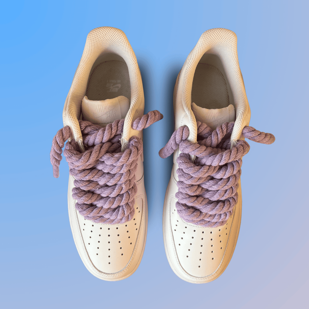 Nike Air Force 1 '07 Chunky Rope Lace (Light Purple) (new)