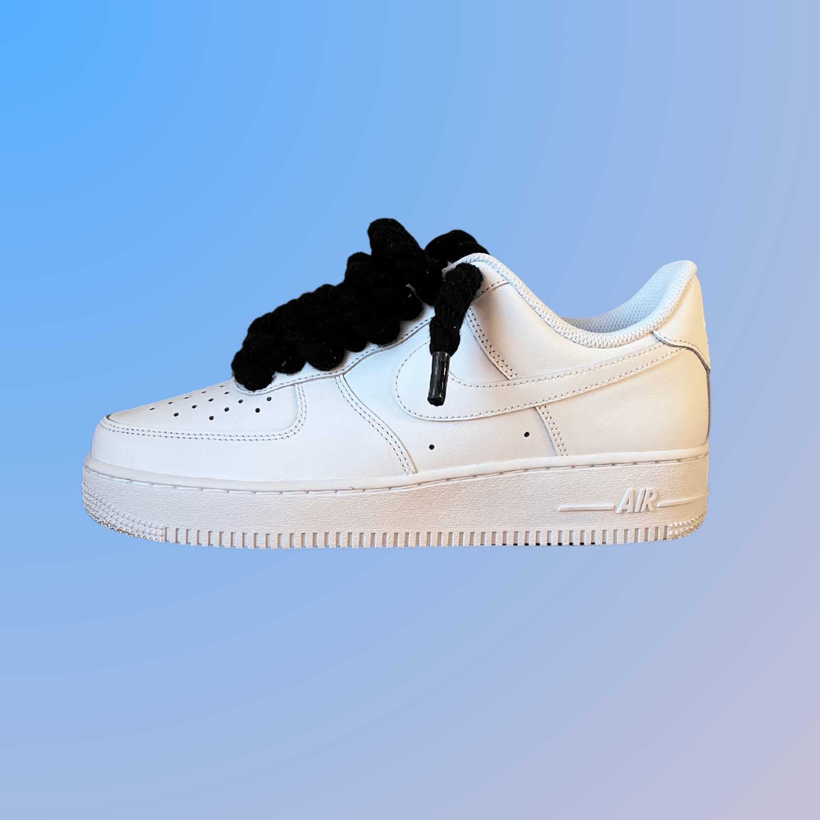 Nike Air Force 1 '07 Chunky Rope Lace (Black)