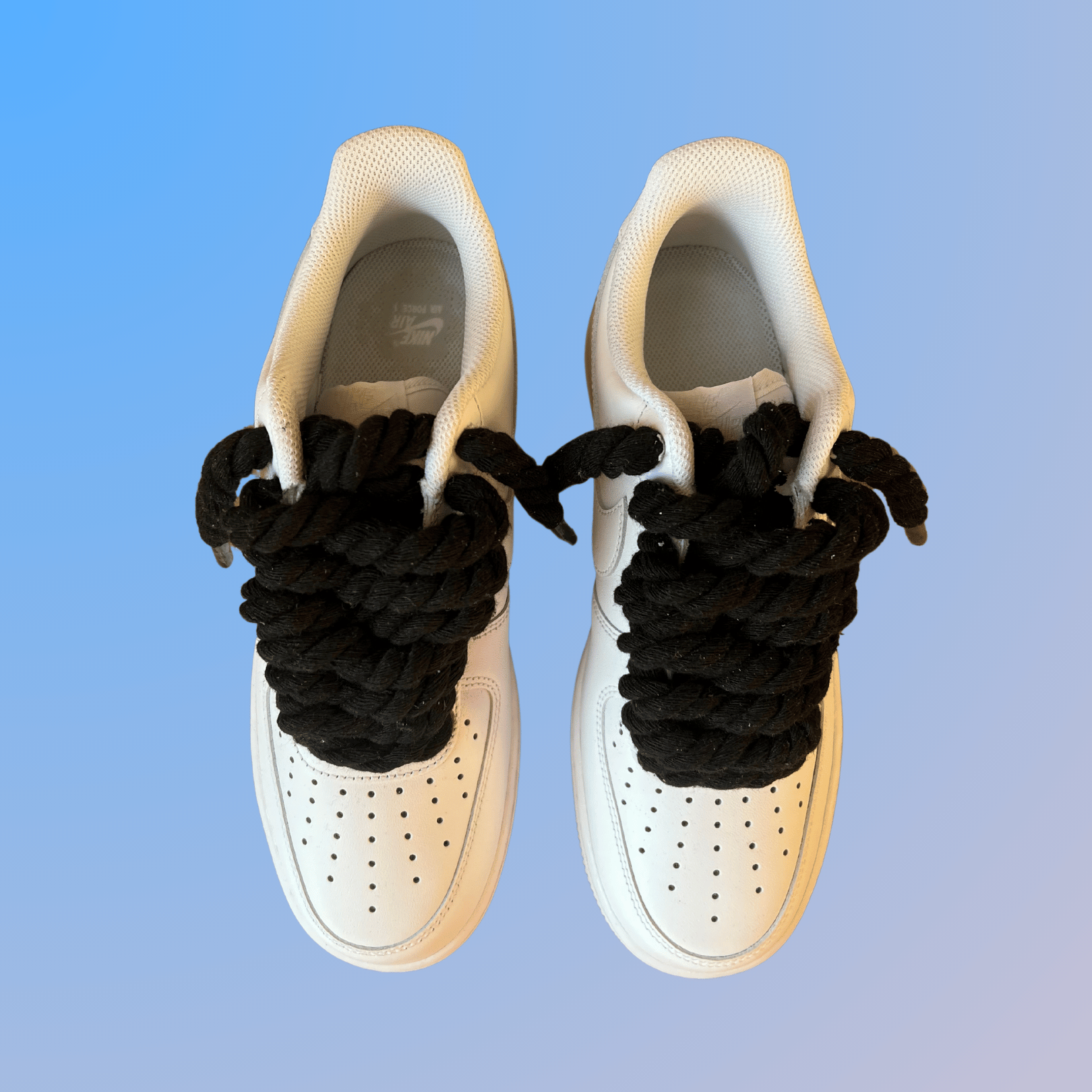 Nike Air Force 1 '07 Chunky Rope Lace (Black)