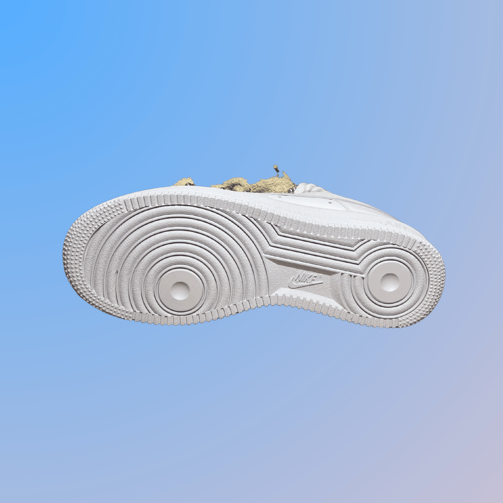 Nike Air Force 1 White Chimney Cake (Cinnamon)