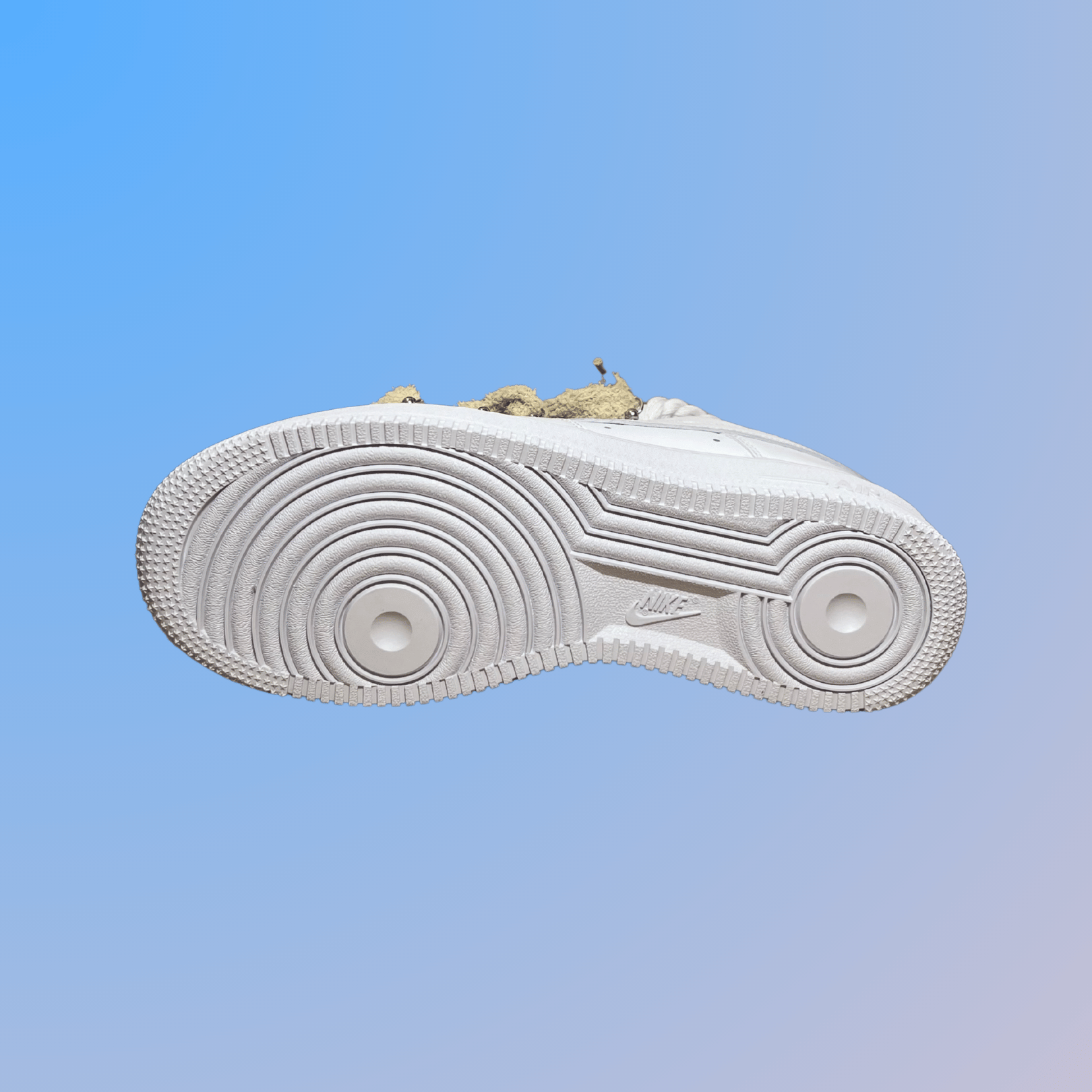 Nike Air Force 1 White Chimney Cake (Cinnamon)