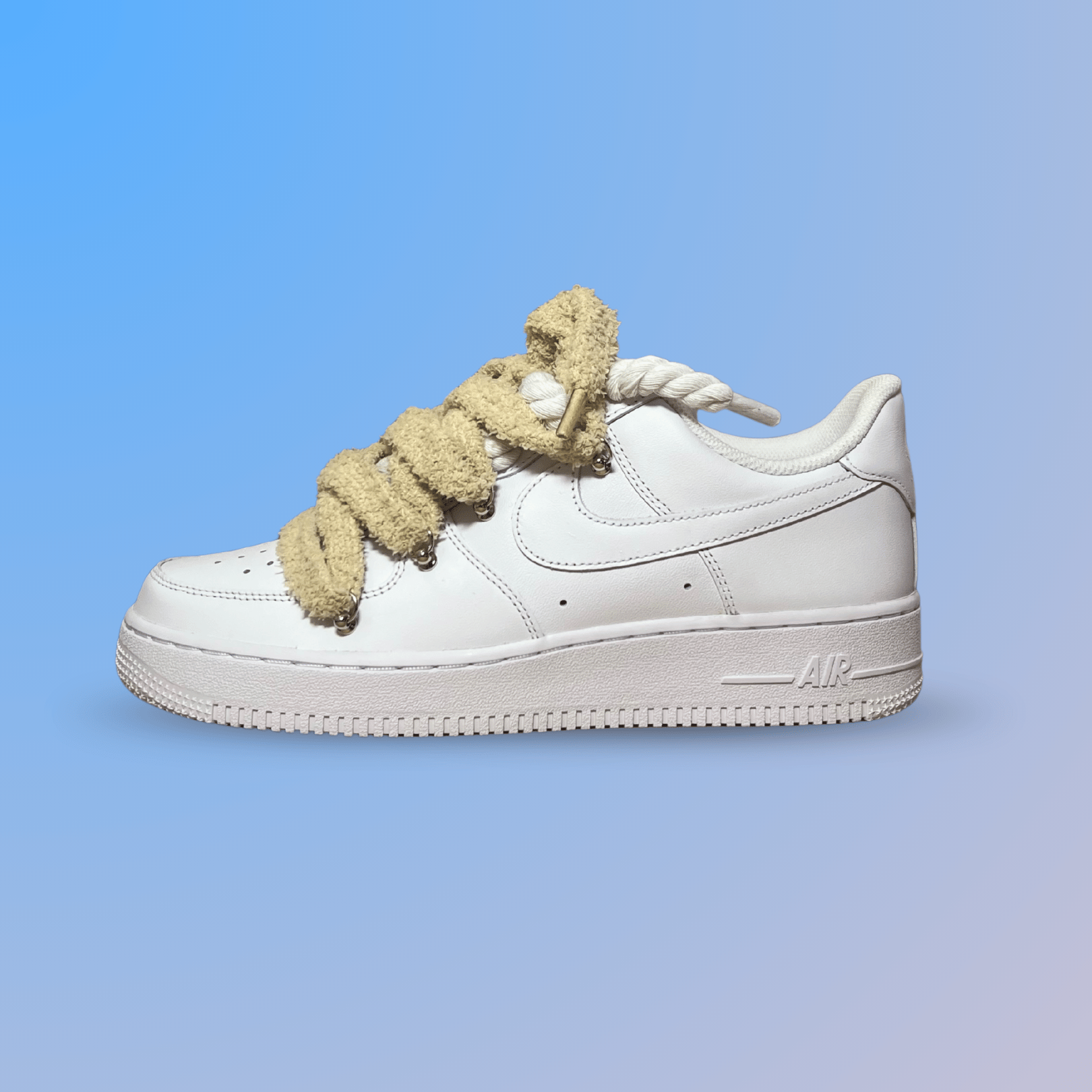 Nike Air Force 1 White Chimney Cake Cinnamon