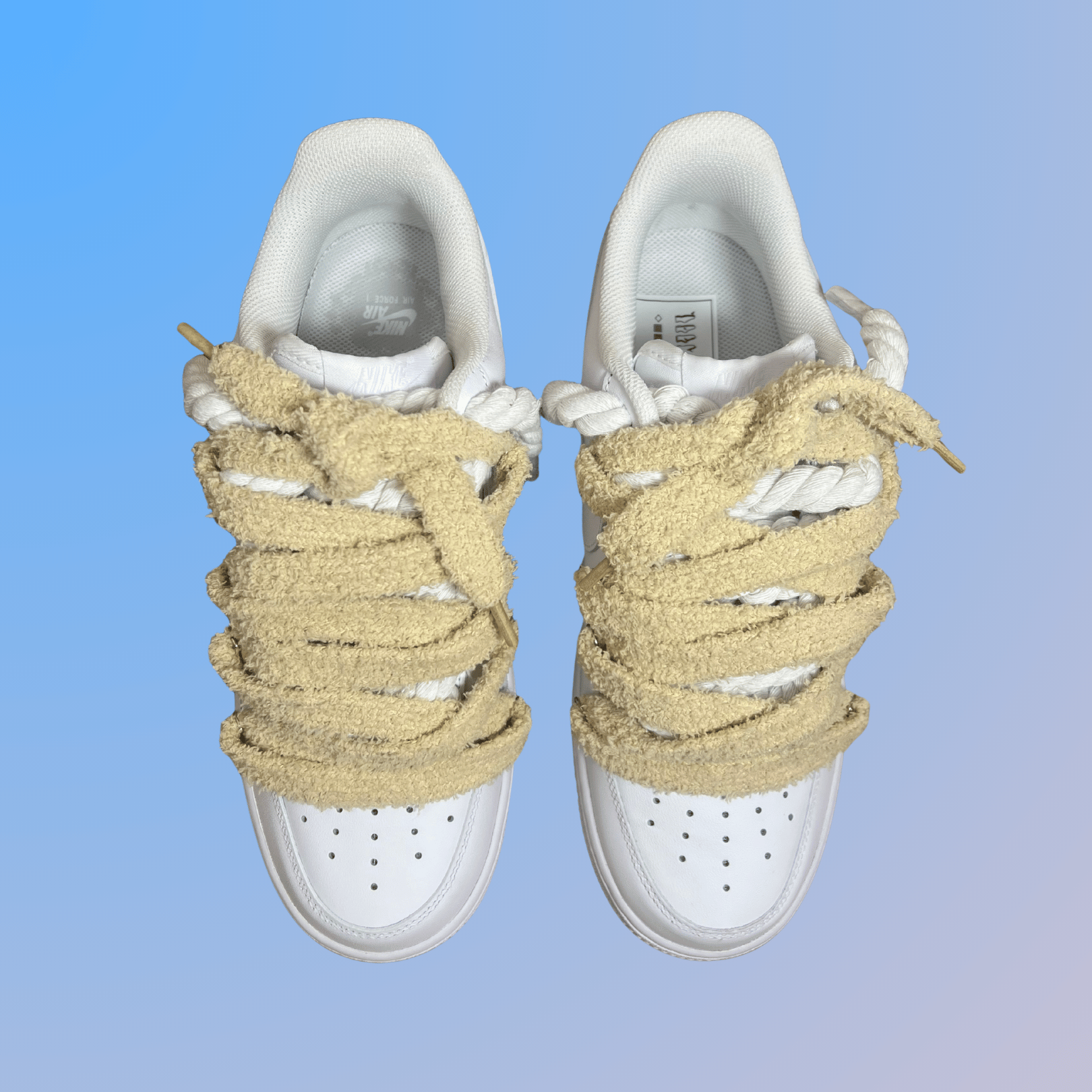 Nike Air Force 1 White Chimney Cake (Cinnamon)