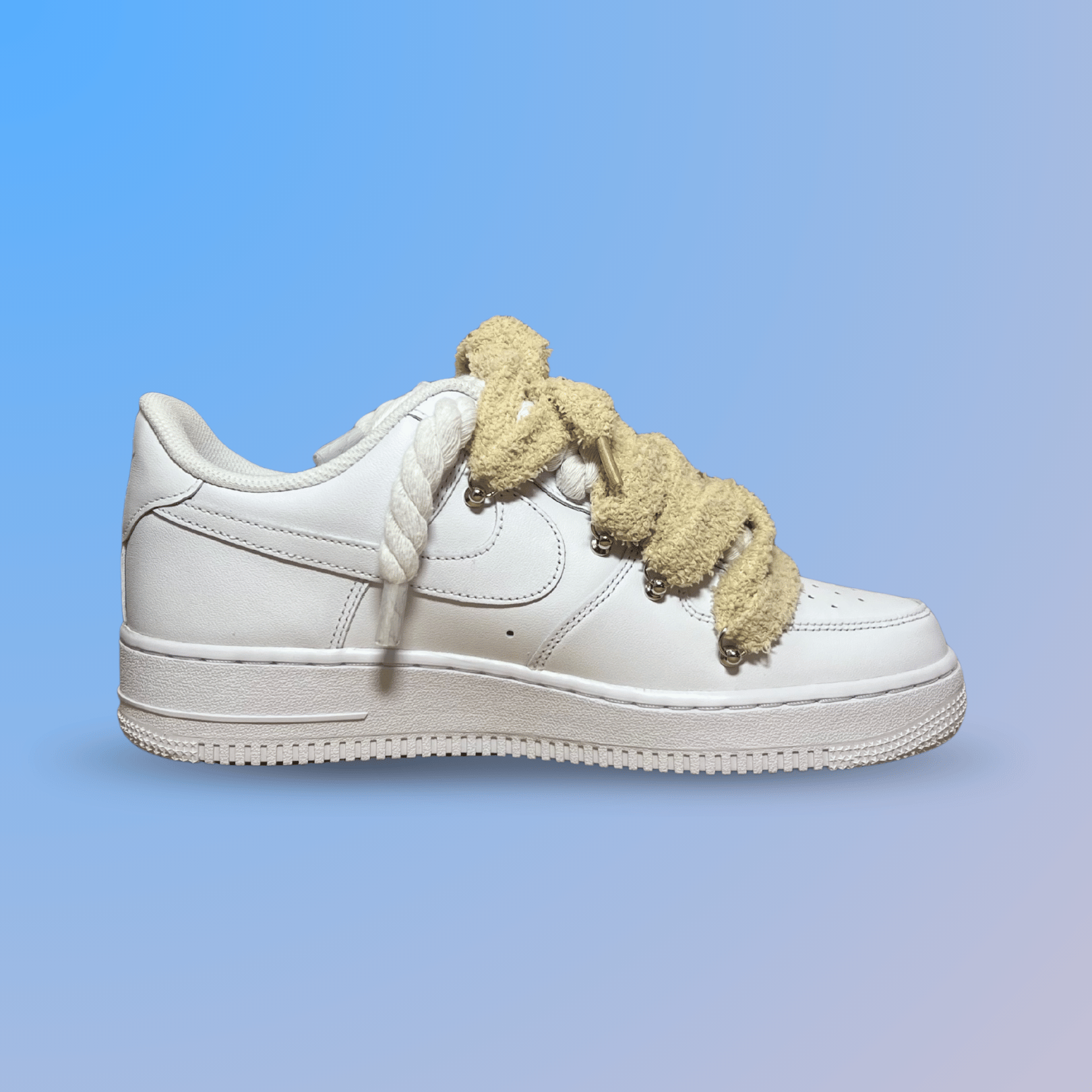 Nike Air Force 1 White Chimney Cake Cinnamon