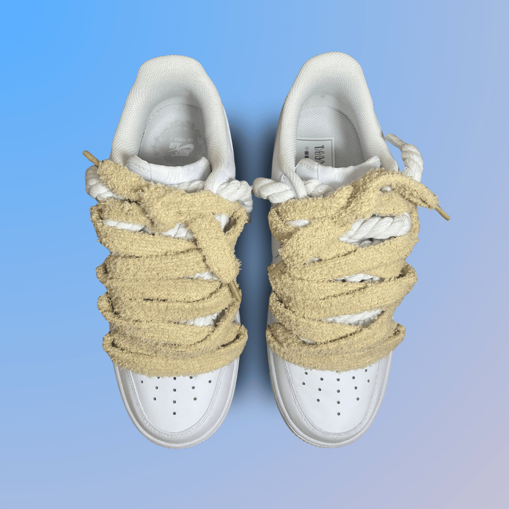 Nike Air Force 1 Lanvin Rope Lace (Yellow Blue) (új)