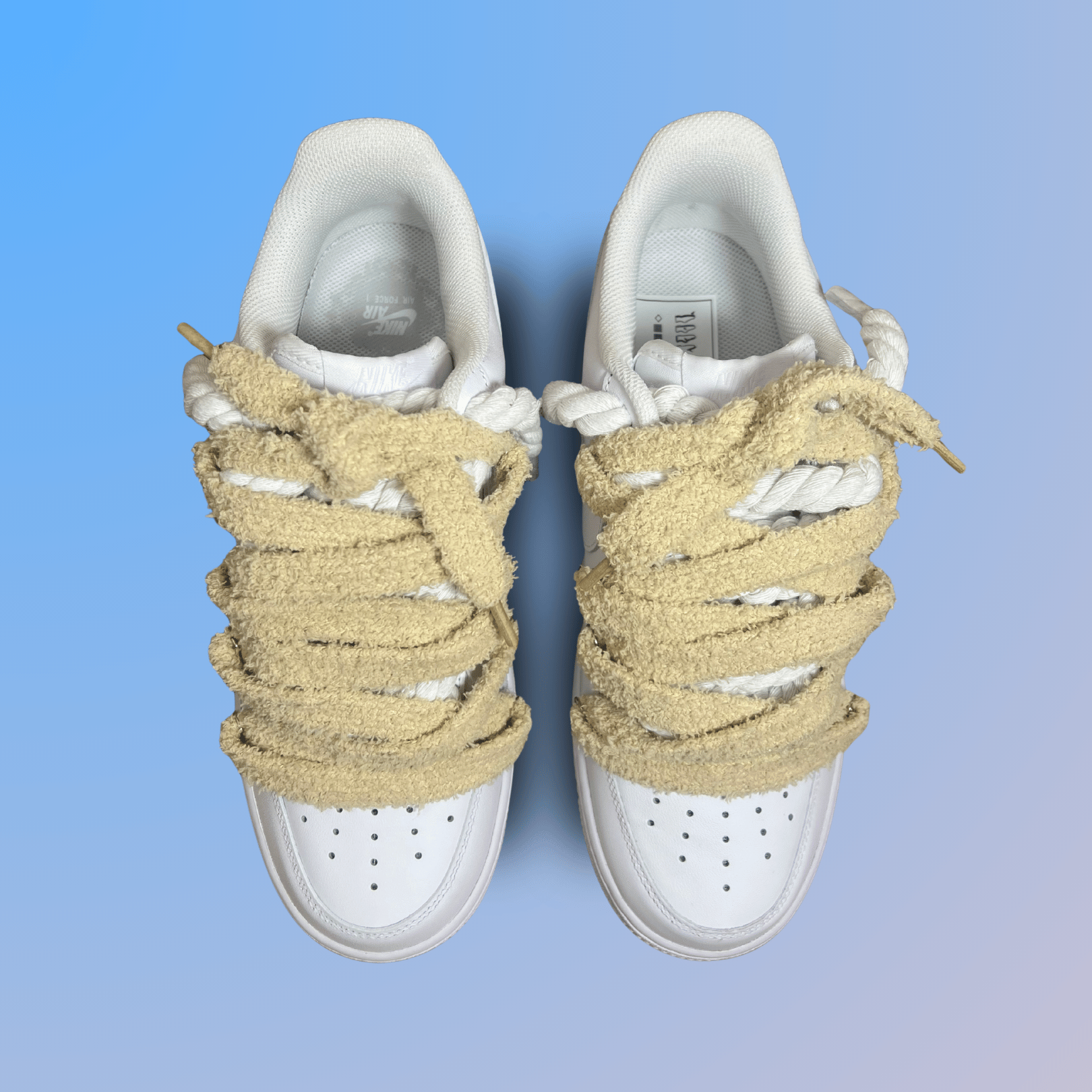 Nike Air Force 1 White Chimney Cake Cinnamon
