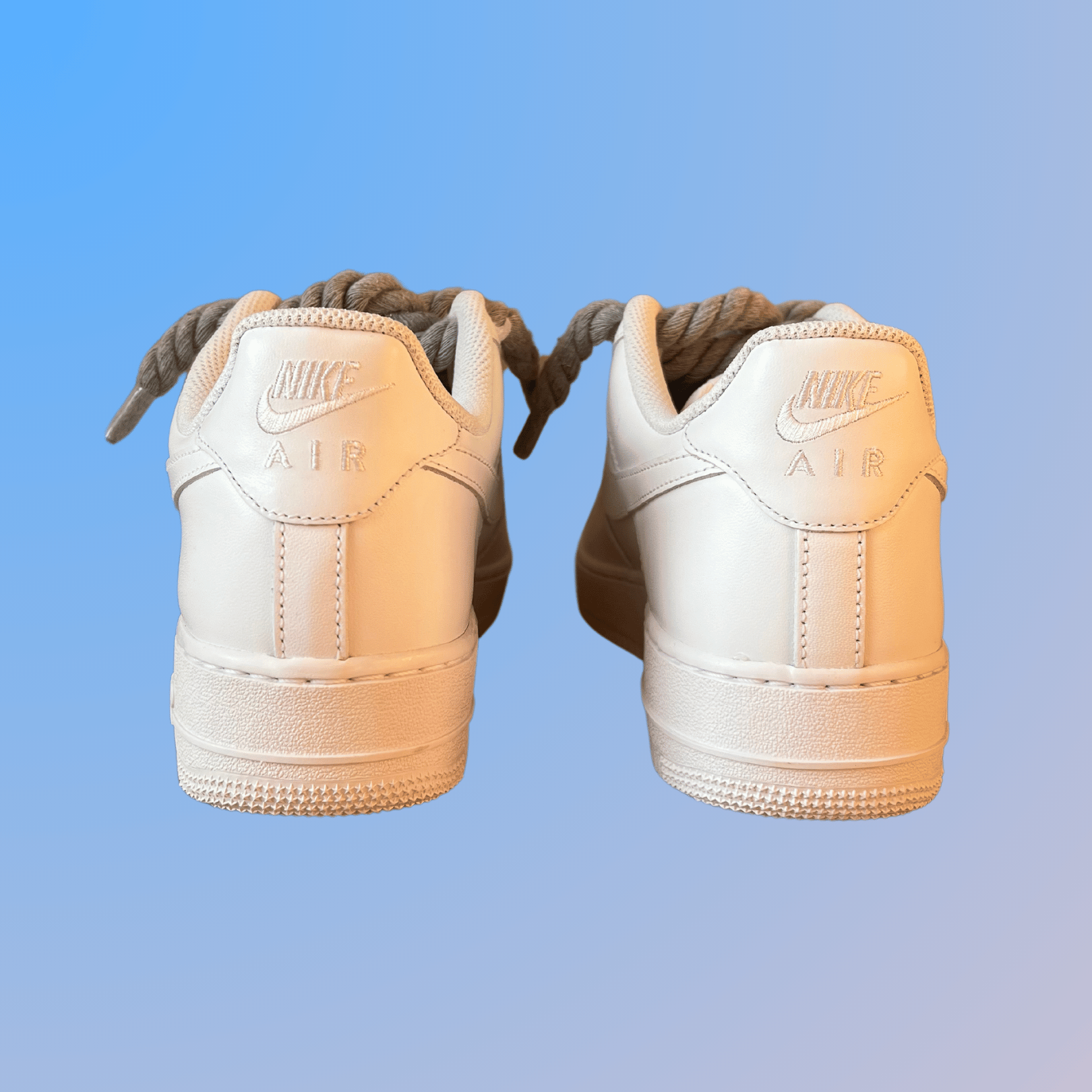 Nike Air Force 1 '07 Chunky Rope Lace Grey