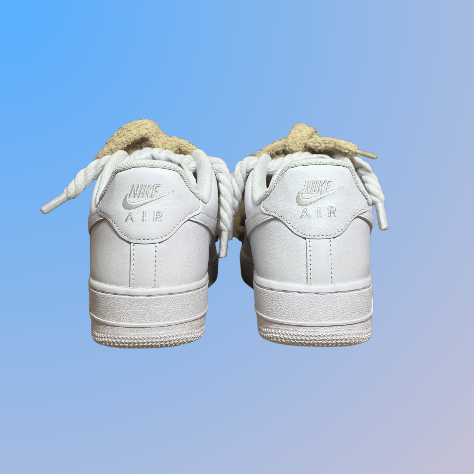 Nike Air Force 1 Lanvin Rope Lace (Yellow Blue) (új)